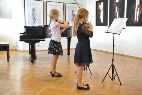 Závěrečný koncert hudebního oddělení, Zámecká Galerie dne 7. 6. 2016