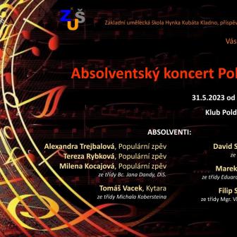 Absolventský koncert 31. 5. 2023 Klub Polfofka Kladno 1