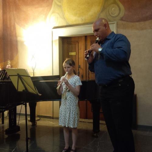 Koncert žáků ZUŠ - Hostivice 19.5.2015